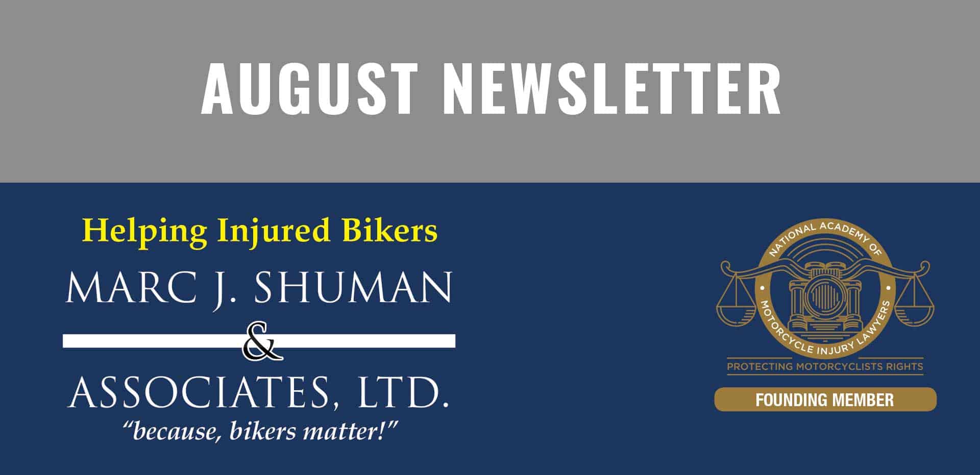 August Newsletter