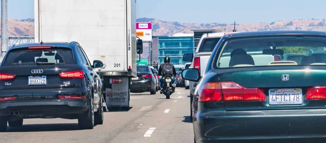 motorcycle lane splitting laws