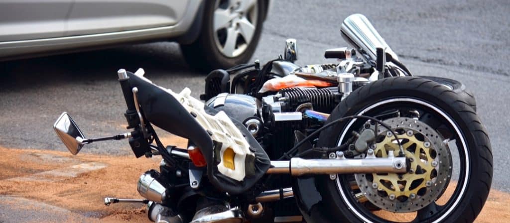 most common motorcycle accidents