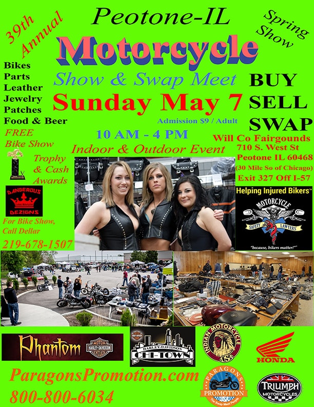 Peotone Swap Meet – May 7, 2023