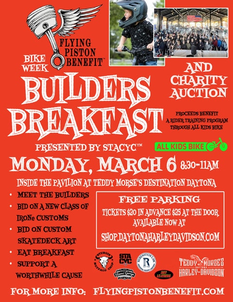 Builders Breakfast Event Poster