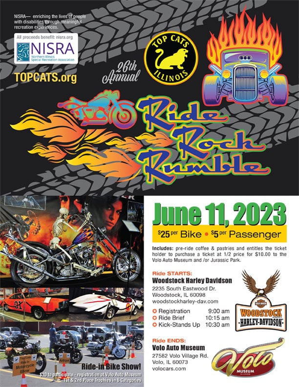 26th Annual Ride Rock Rumble Poster