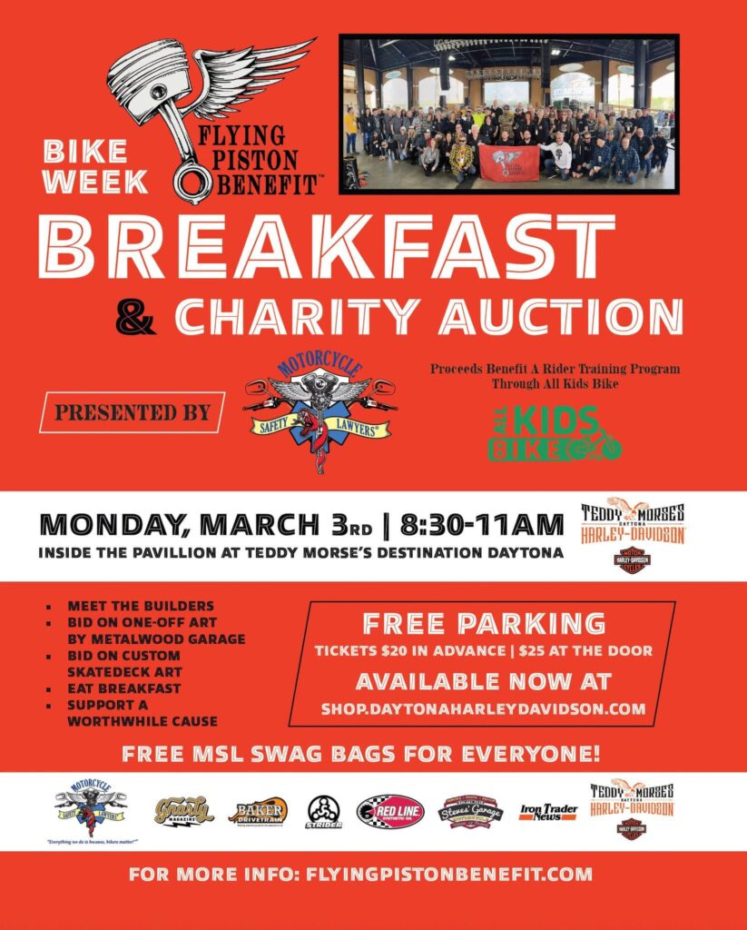 Flying Piston Benefit Breakfast