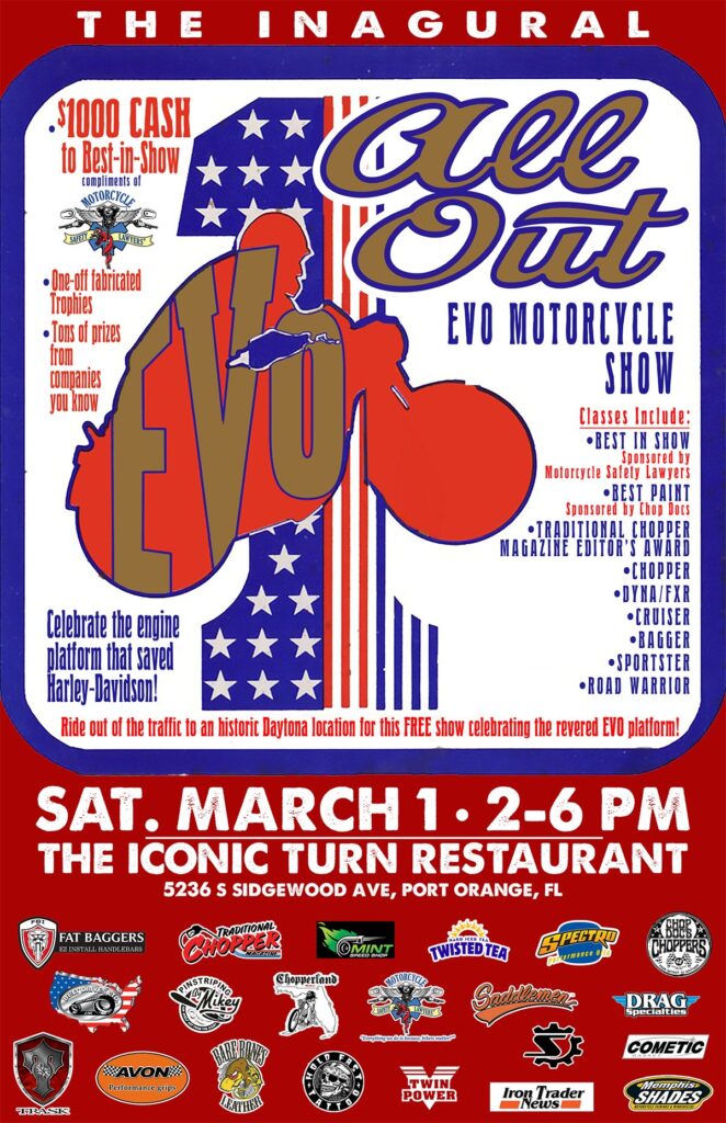 The Inagural All Out Evo Motorcycle Show